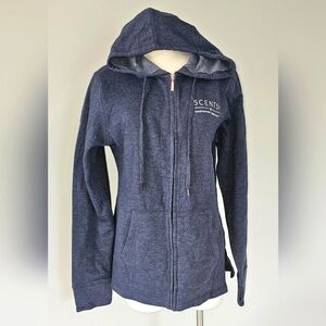 Scentsy Blue Zip-Up Hoodie